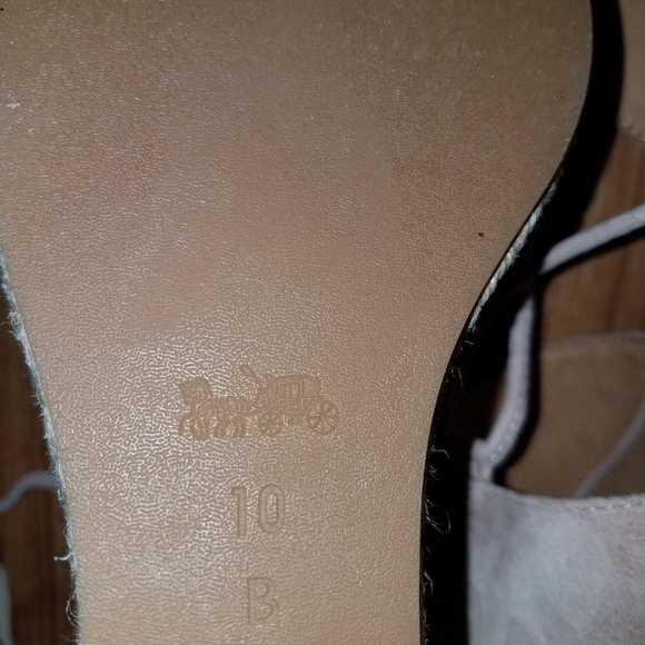 Coach platform shoes size 10 - Picture 2 of 6